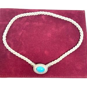 Elegant Judith Ripka Collectible Sterling Necklace